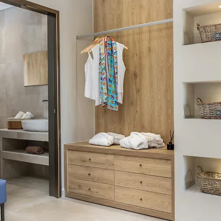 别墅 Stunning Naxos | 2 Bedrooms | Family With Sea View And Outdoor Hot Tub | Chora Naxos